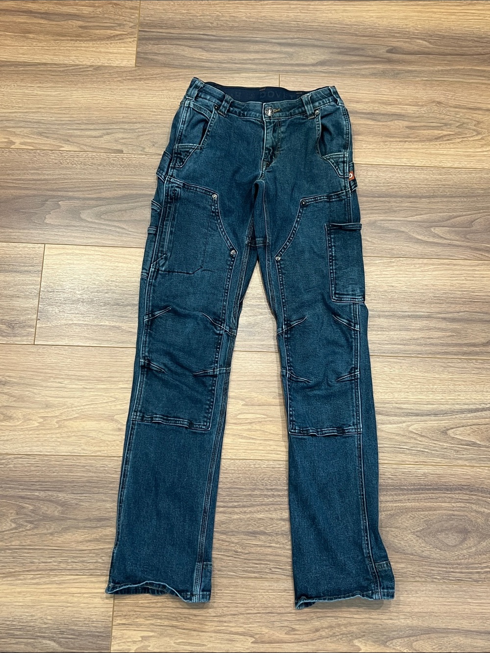Dovetail Britt X Jeans in Indigo Blue Size 2/34